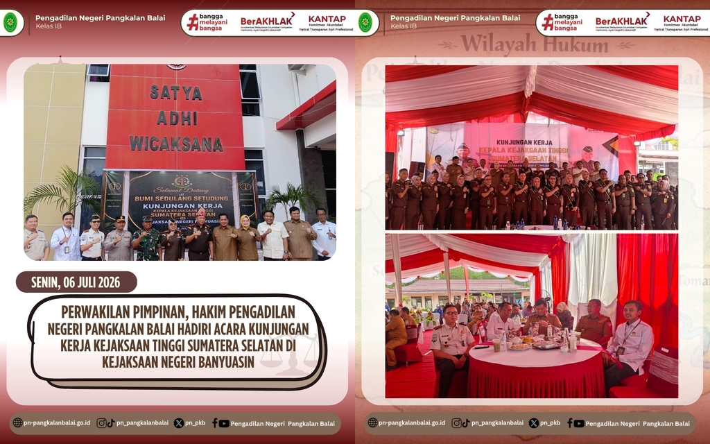 060726 - Acara Kunjungan Kerja Kejaksaan Tinggi Sumsel Di Kejari Banyuasin.JPG