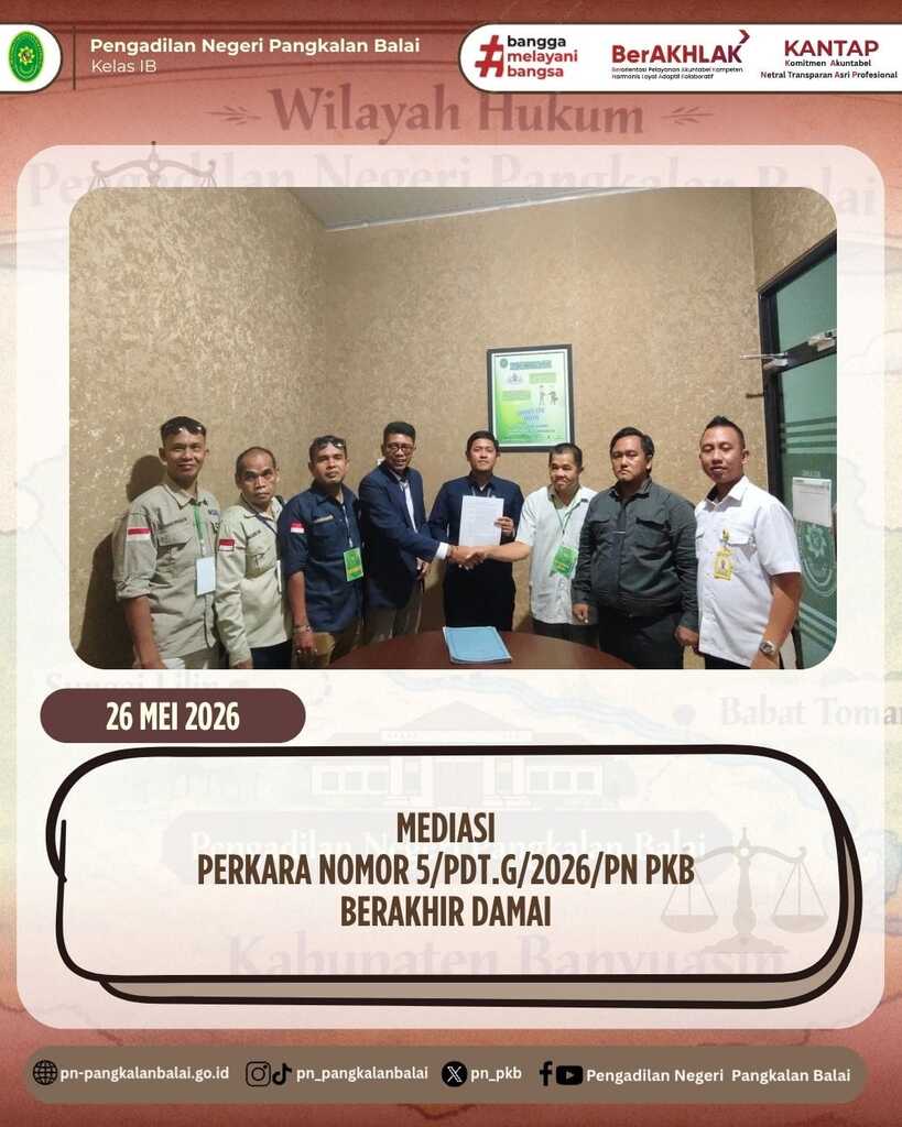 260526 - Mediasi Perkara Nomor 5_Pdt.G_2026_PN PKB Berakhir Damai (1).jpeg